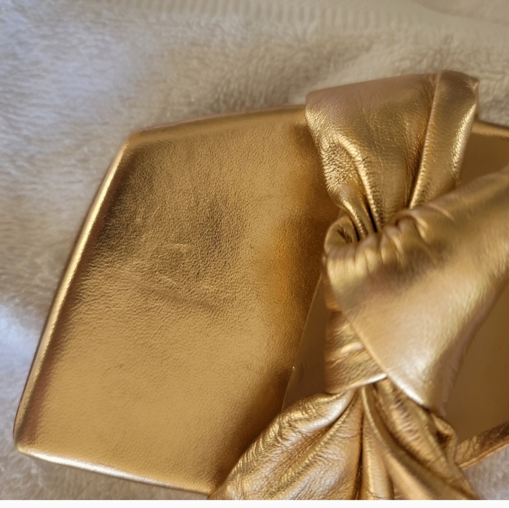 Stuart Weitzman Gold Women's Shoes - Picture 7 of 13